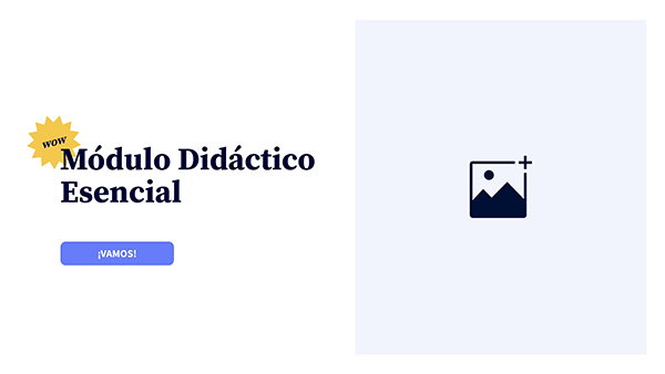 Módulo didáctico esencial | Plantillas de Genially