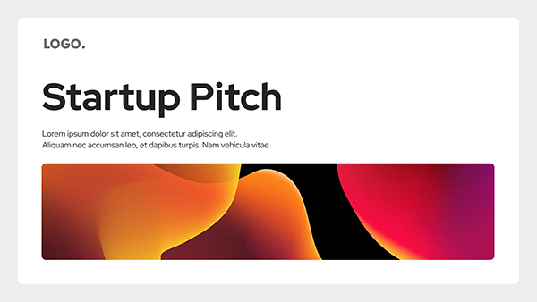 animate presentation ppt Interactive Startup pitch template