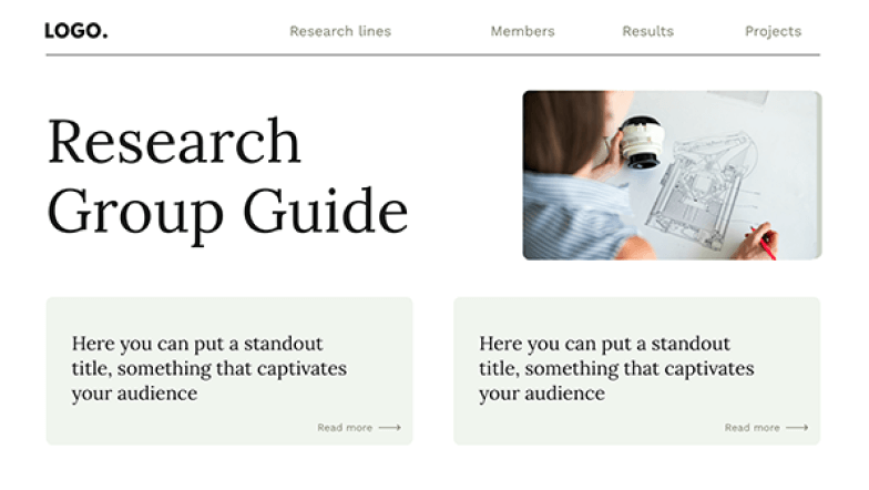 presenting video presentation Guide templates in Genially