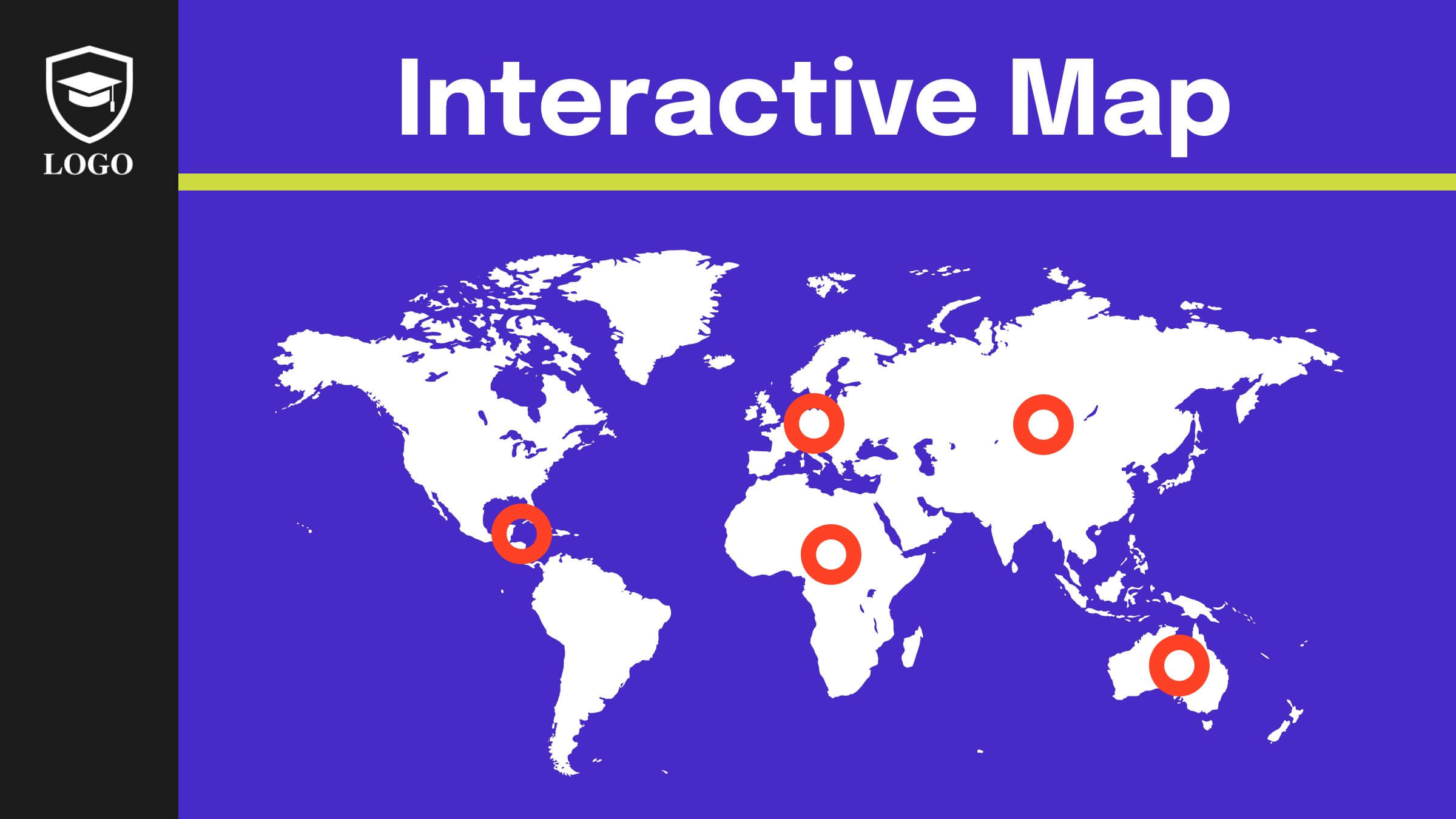 Regional spotlight interactive map