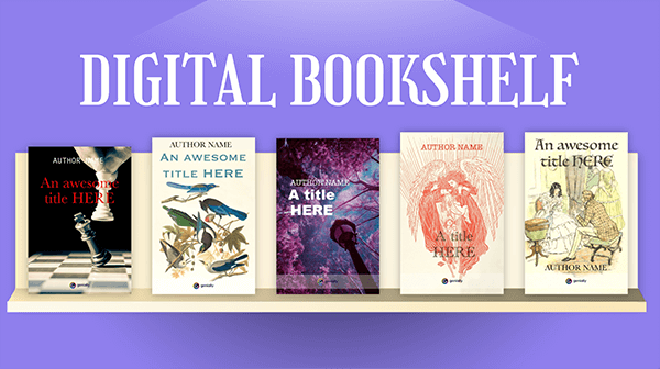Digital bookshelf