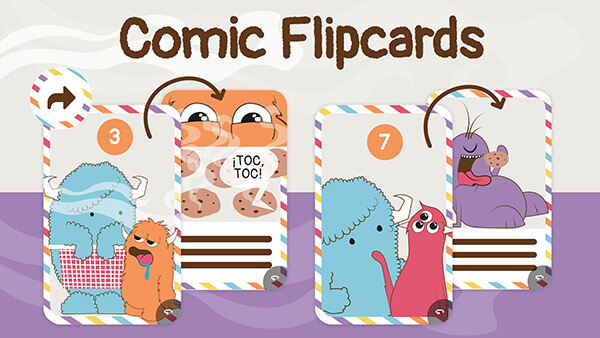 Comic Flipcards