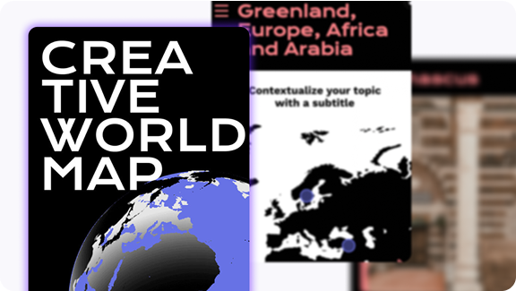 Creative World Map