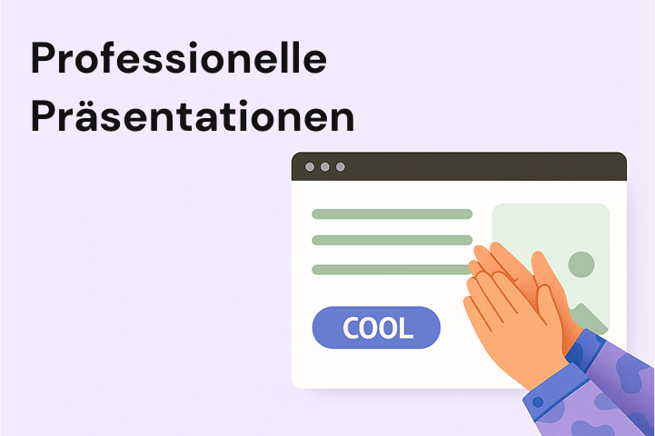 Professionelle Präsentationen
