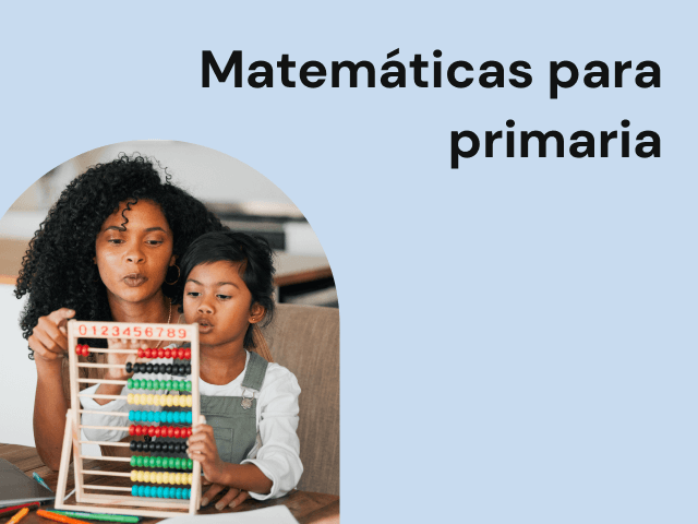 Matemáticas para primaria