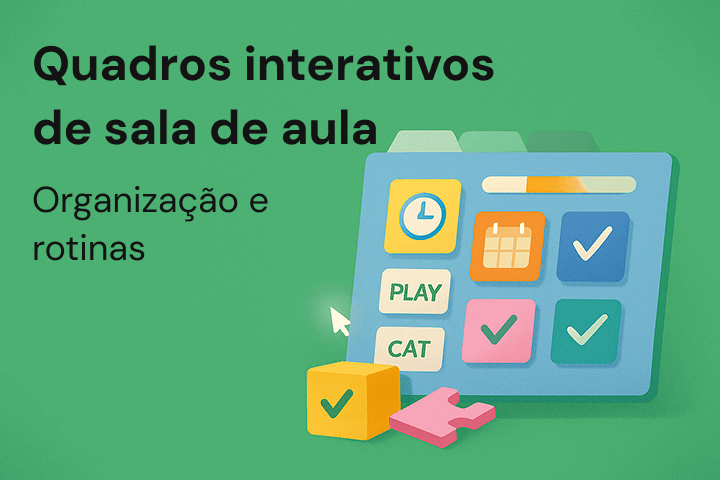 Quadros interativos de sala de aula