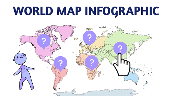 World Map Infographic
