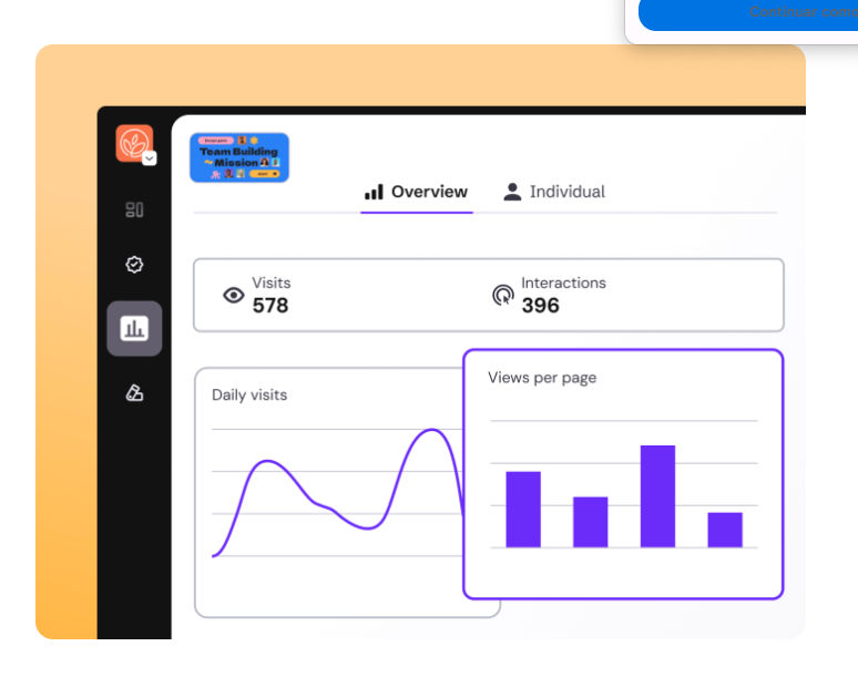 graphs in blue