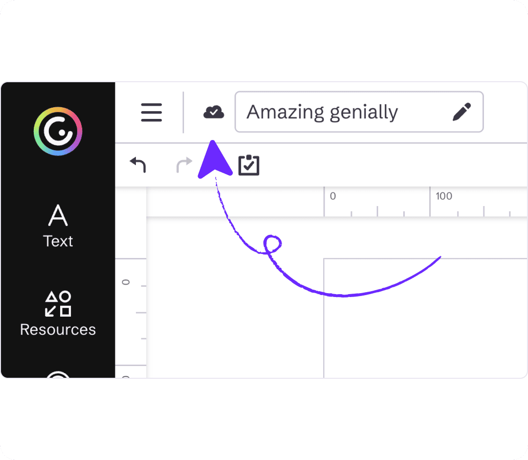 Imagen de una presentación interactiva de Genially 
