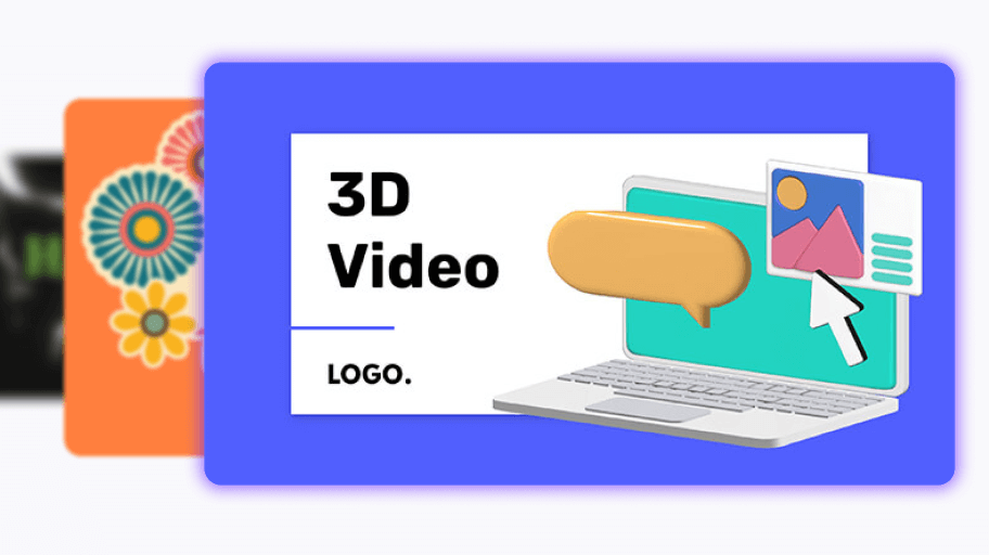 Video presentation and slideshow template